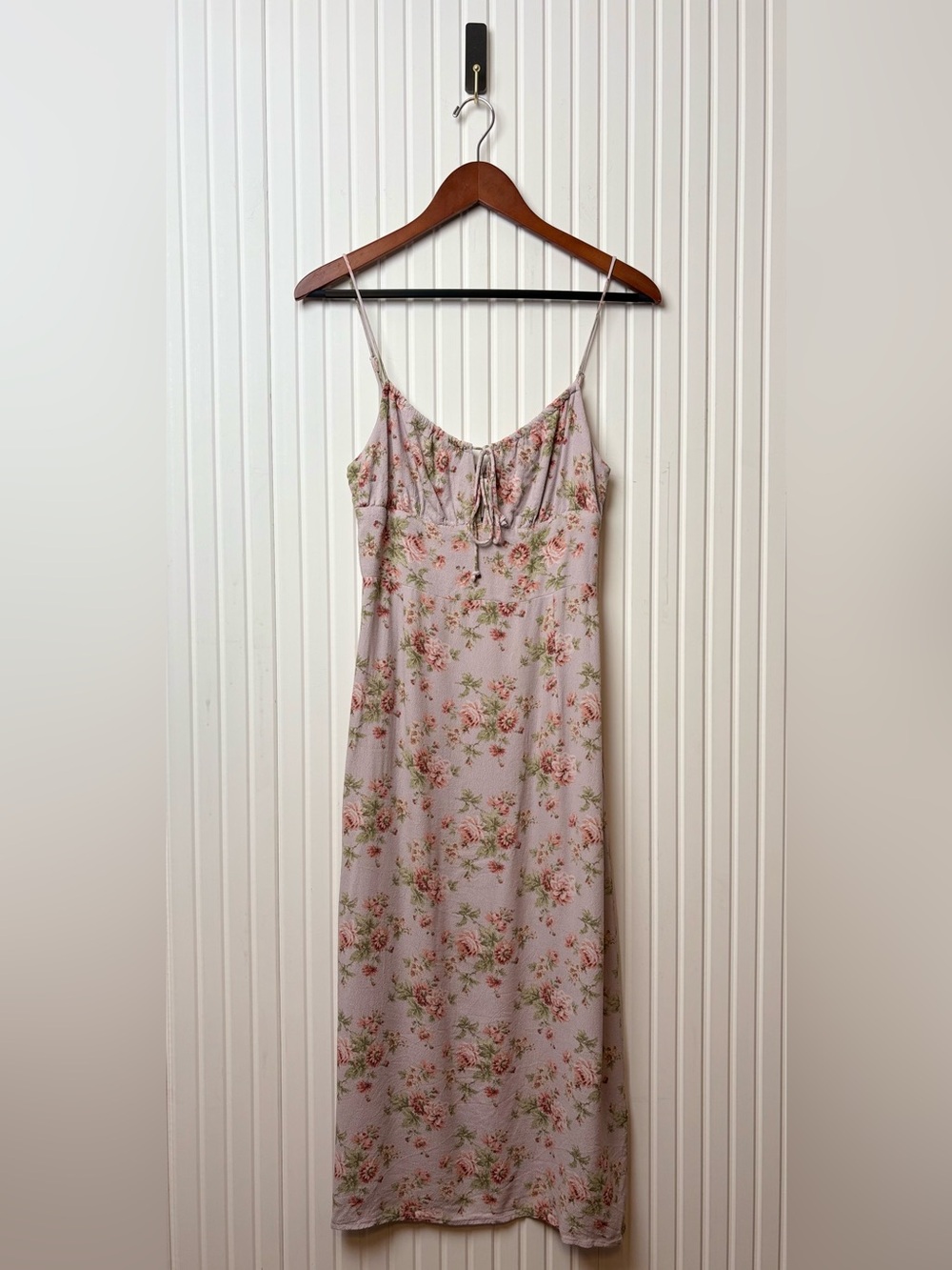 H&M Milkmaid Floral Dress S Strappy Empire Waist Feminine Dainty Peasant Cottage